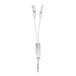 Charger USB Hub Leony SILVER